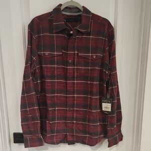 Dakota Grizzly Riley Flannel Shirt - Men's Medium - NWT
